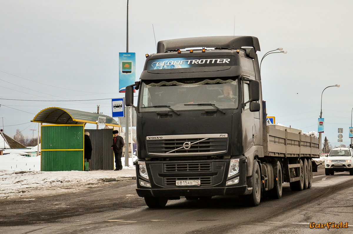 Кемеровская область, № Е 815 АВ 142 — Volvo ('2008) FH.400 [X9P]