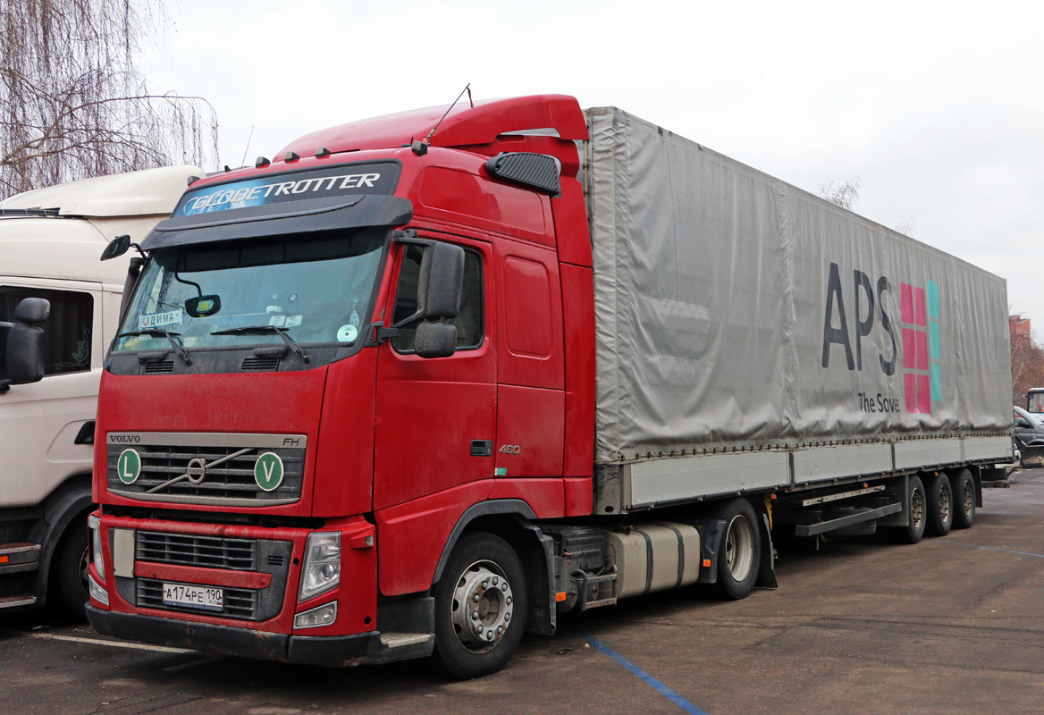 Московская область, № А 174 РЕ 190 — Volvo ('2008) FH.460