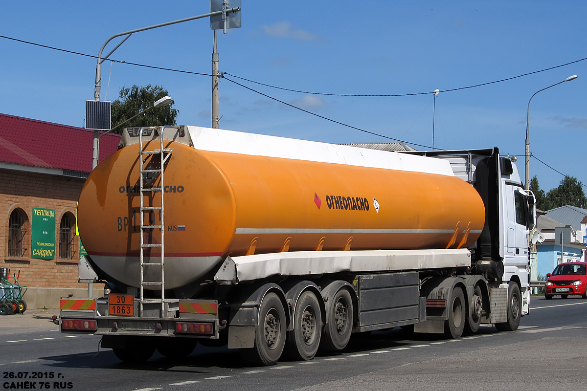 Московская область, № М 856 НХ 150 — Mercedes-Benz Actros ('2003) 2554