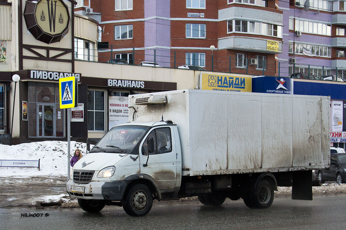 Удмуртия, № С 800 ХО 18 — ГАЗ-331061 "Валдай"