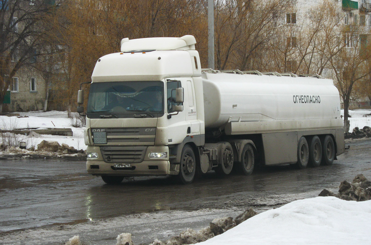 Саратовская область, № Е 589 РК 123 — DAF CF85 FTG