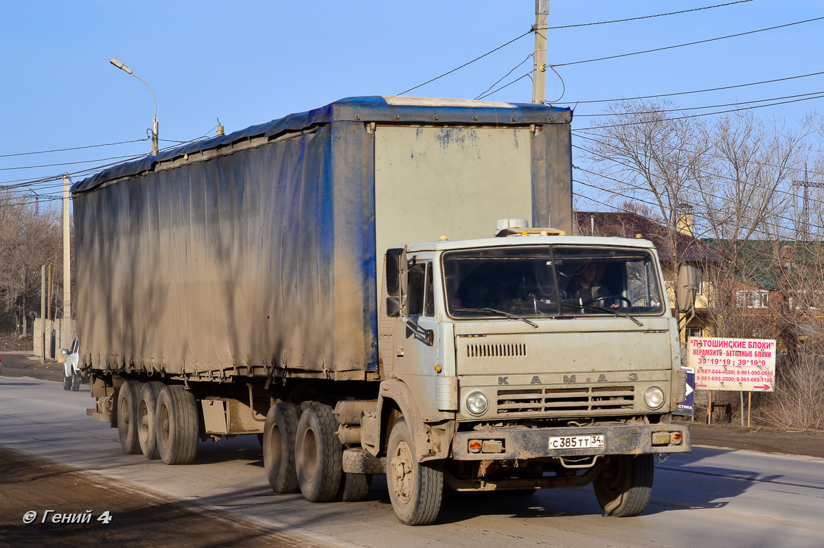 Волгоградская область, № С 385 ТТ 34 — КамАЗ-5410