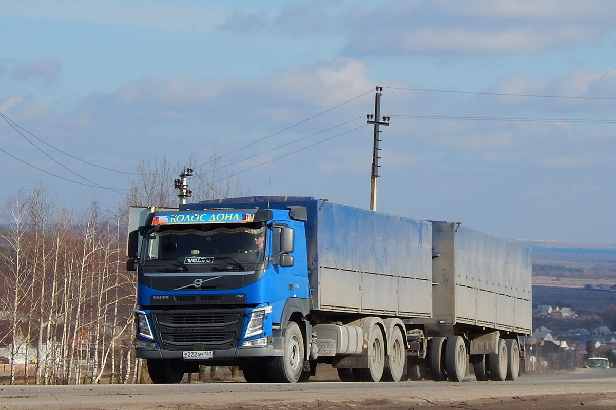 Ростовская область, № Р 222 АМ 161 — Volvo ('2013) FM.460