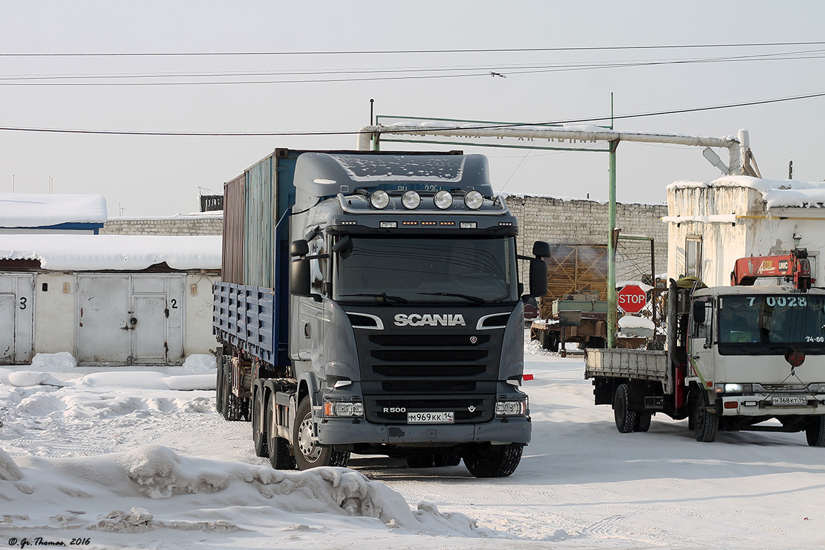 Саха (Якутия), № М 969 КК 14 — Scania ('2013) R500