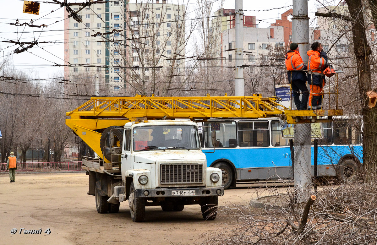 Волгоградская область, № К 718 МР 34 — ГАЗ-3309