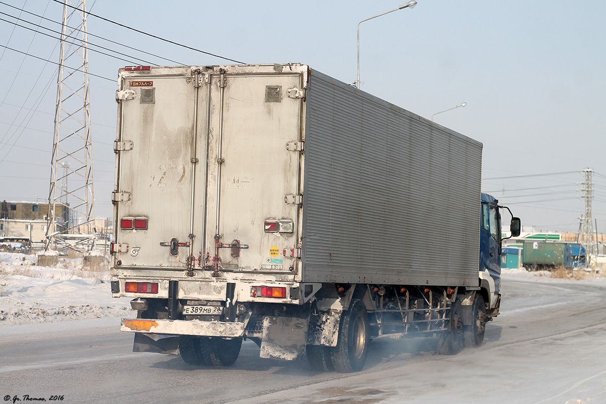 Амурская область, № Е 389 МВ 28 — Mitsubishi Fuso Super Great