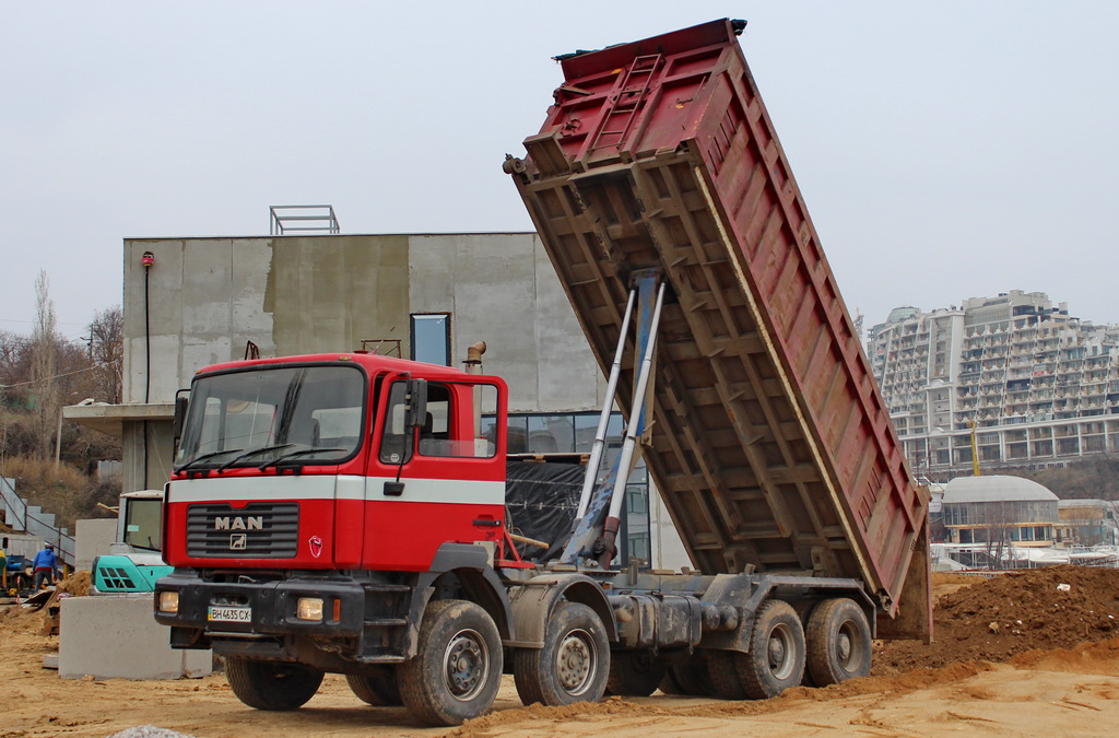 Одесская область, № ВН 4635 СХ — MAN F2000 35.xxx (общая)