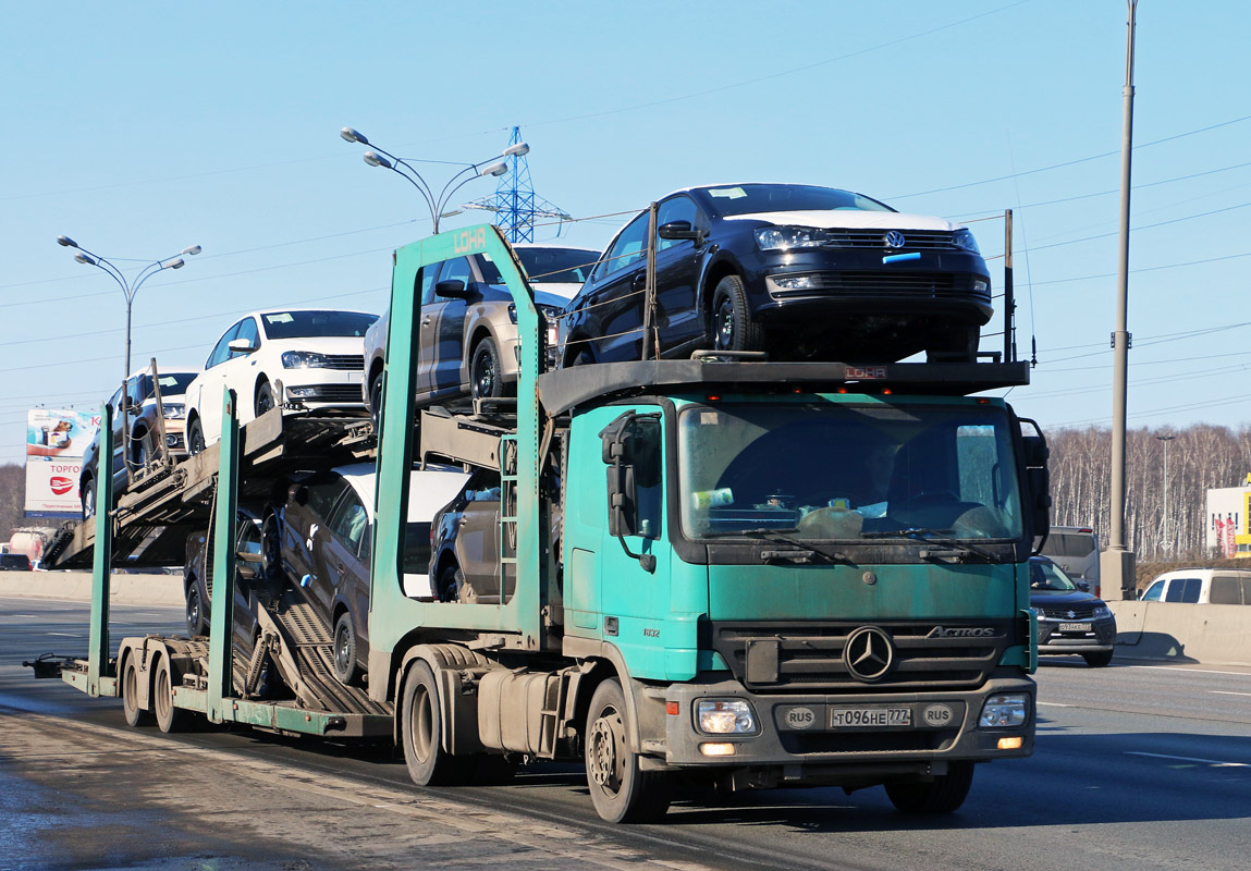 Москва, № Т 096 НЕ 777 — Mercedes-Benz Actros ('2003) 1832