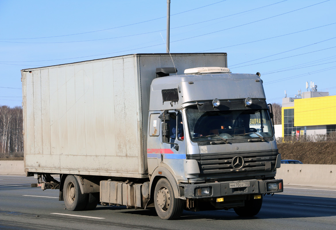 Московская область, № М 470 ОУ 190 — Mercedes-Benz SK 1838