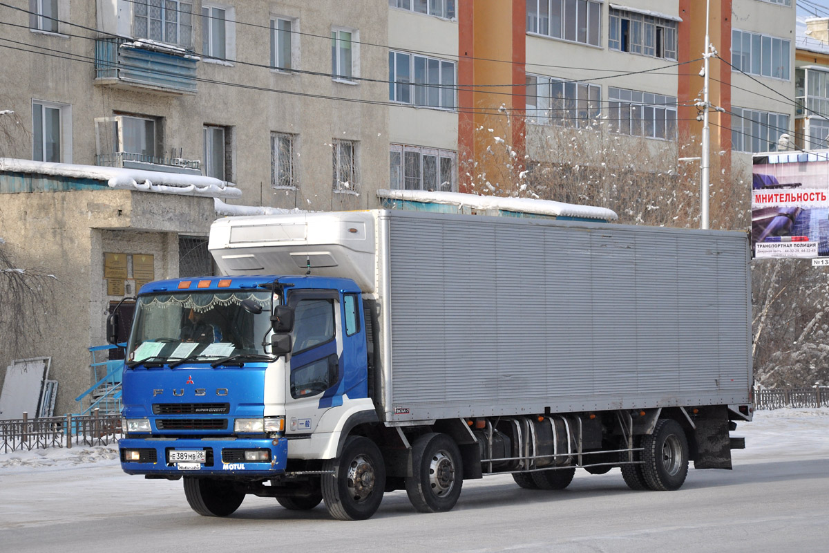 Амурская область, № Е 389 МВ 28 — Mitsubishi Fuso Super Great