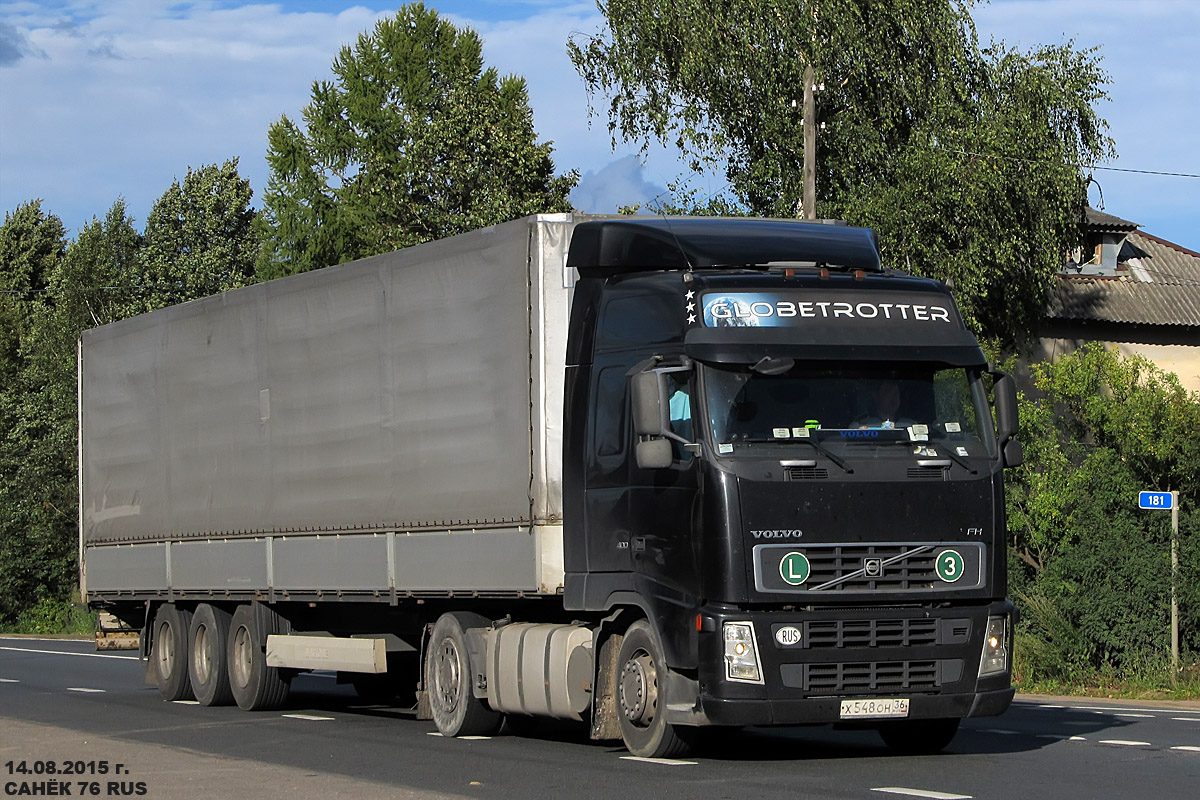 Воронежская область, № Х 548 ОН 36 — Volvo ('2002) FH12.400