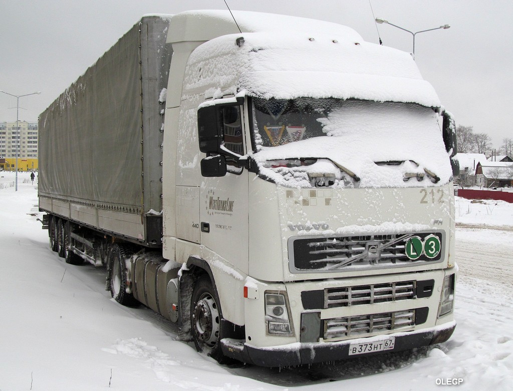 Смоленская область, № 212 — Volvo ('2002) FH12.440