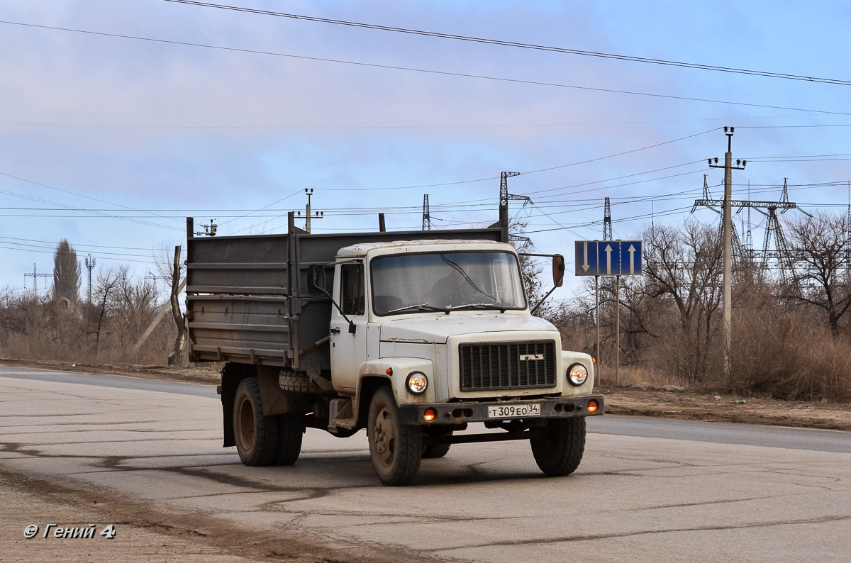 Волгоградская область, № Т 309 ЕО 34 — ГАЗ-33072