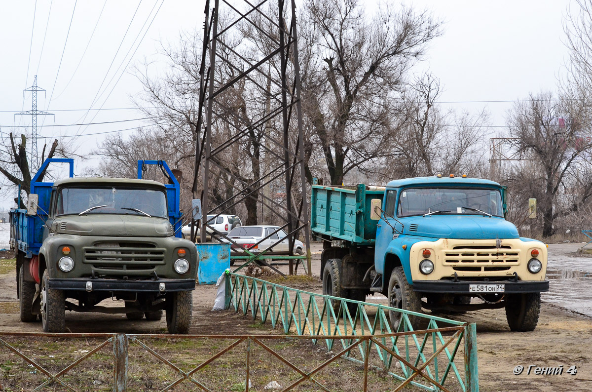 Волгоградская область, № Е 581 ОН 34 — ЗИЛ-130 (общая модель)