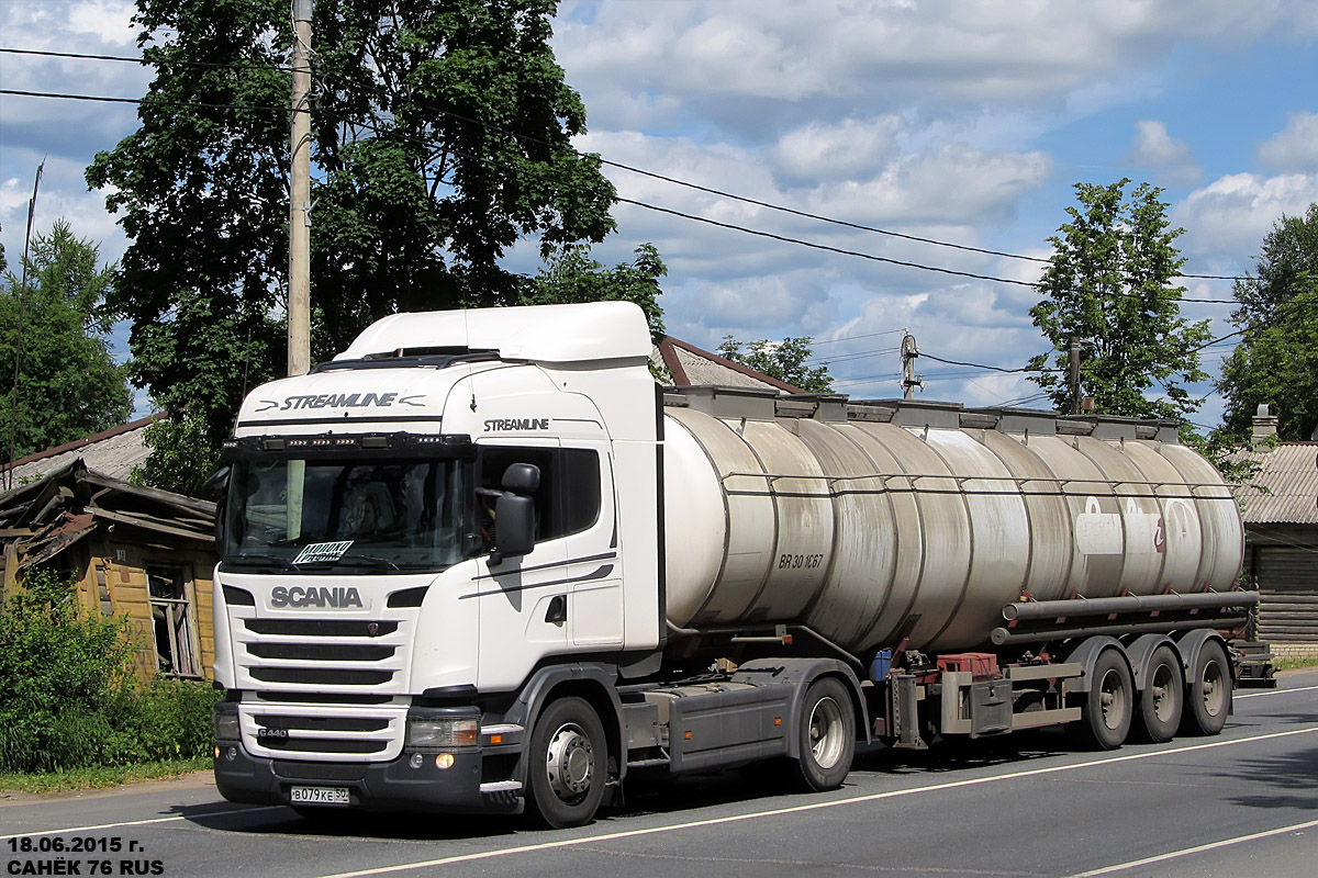 Московская область, № В 079 КЕ 50 — Scania ('2009) G440