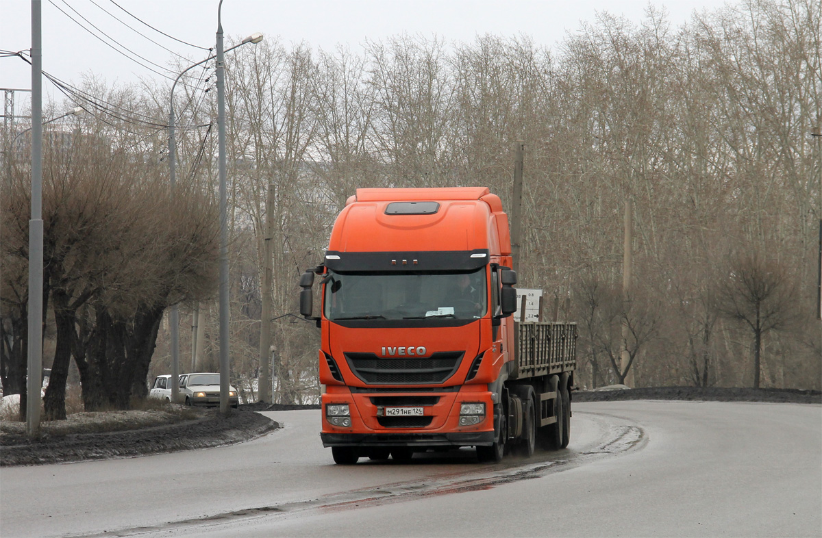 Красноярский край, № М 291 НЕ 124 — IVECO Stralis ('2012) 460