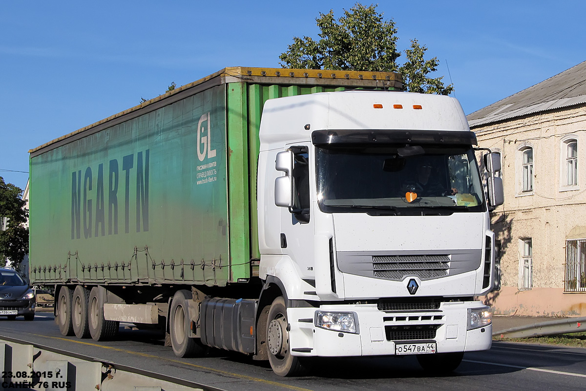 Костромская область, № О 547 ВА 44 — Renault Premium ('2006) [X9P]