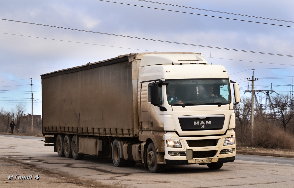 Дагестан, № М 225 ТУ 05 — MAN TGX ('2007) 18.400