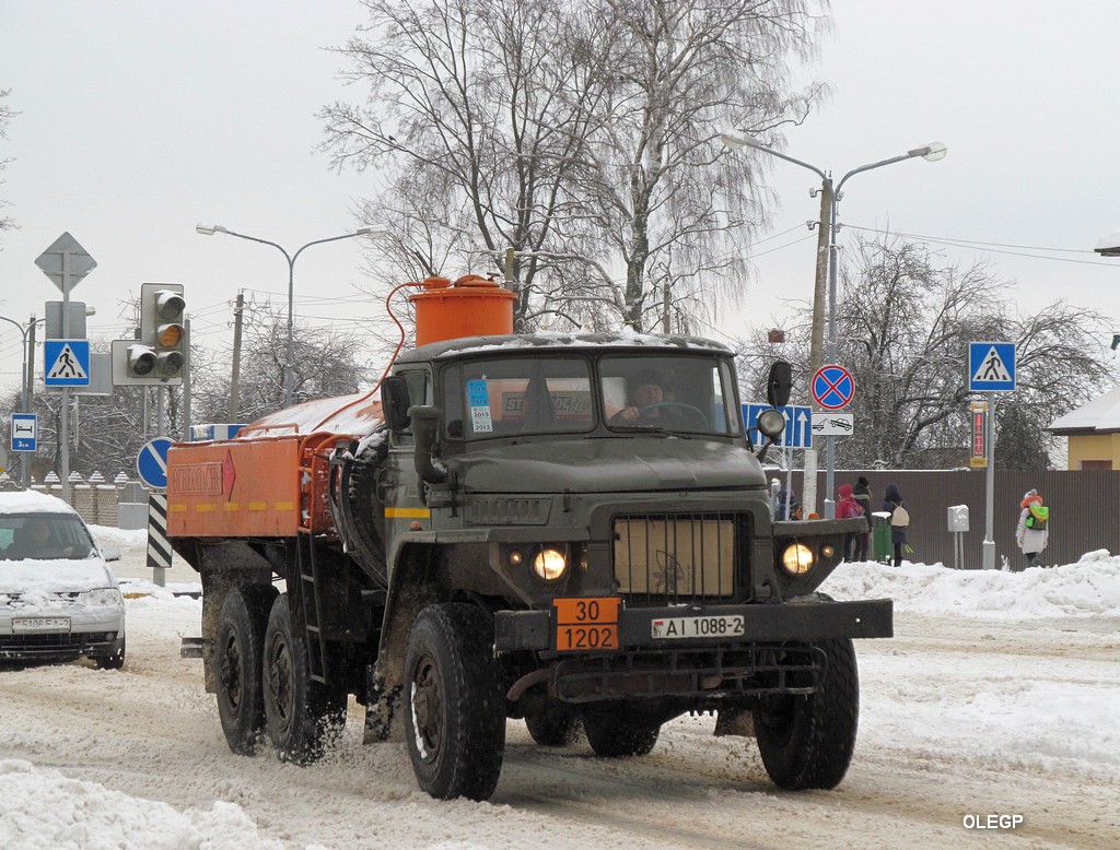 Витебская область, № АІ 1088-2 — Урал-375Е