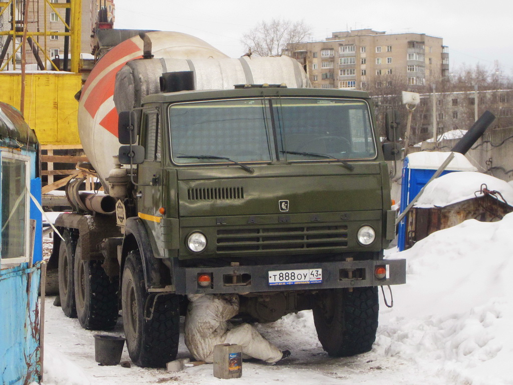 Кировская область, № Т 888 ОУ 43 — КамАЗ-4310