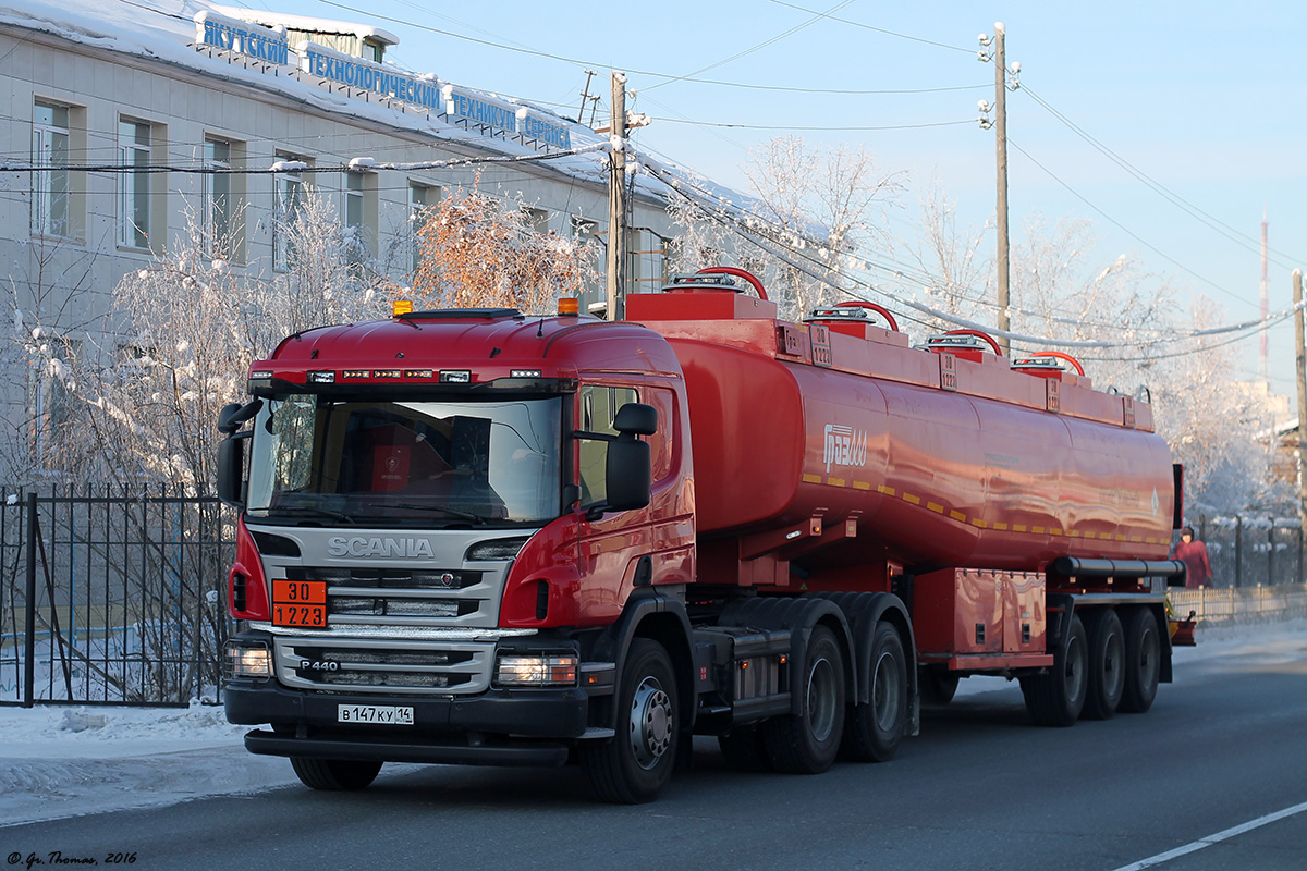 Саха (Якутия), № В 147 КУ 14 — Scania ('2011) P440