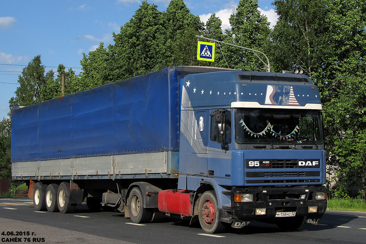 Брянская область, № М 158 МС 32 — DAF 95 FT