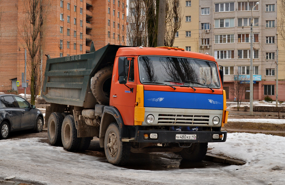 Калужская область, № Н 480 КЕ 40 — КамАЗ-55111 [551110]