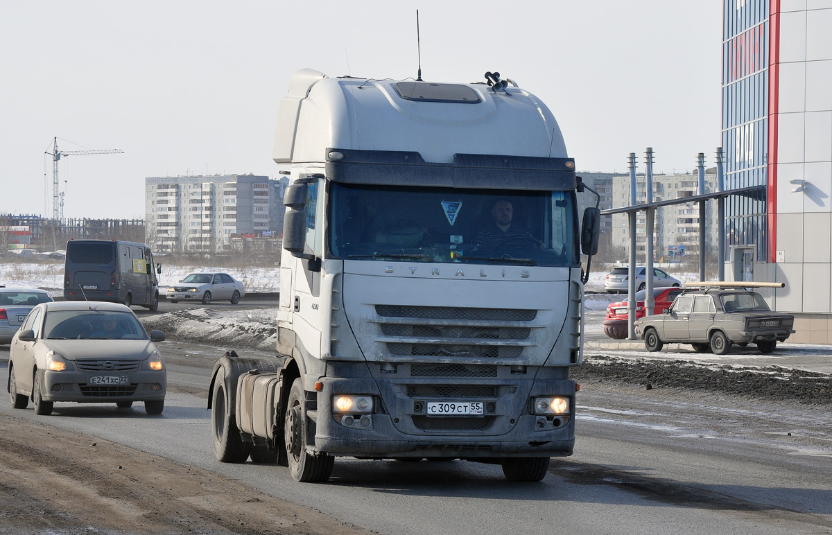 Омская область, № С 309 СТ 55 — IVECO Stralis ('2007) 450