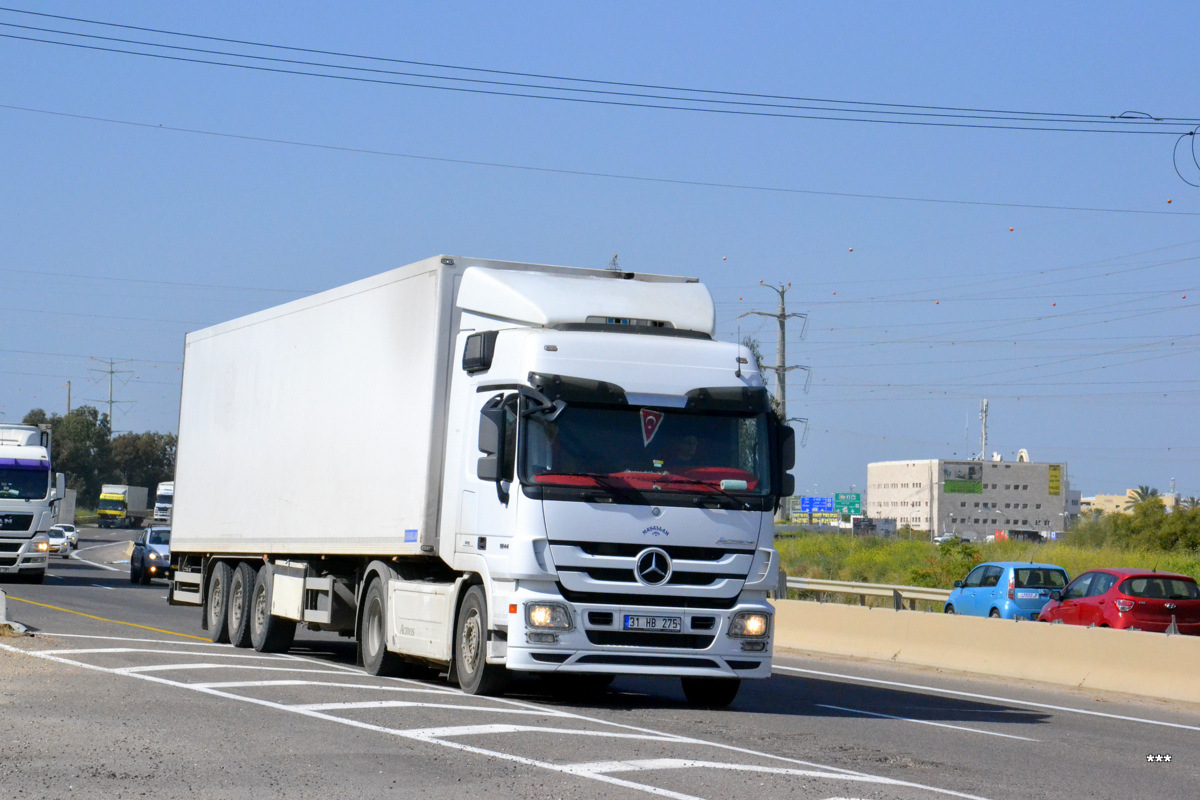 Турция, № 31 HB 275 — Mercedes-Benz Actros ('2003) 1844