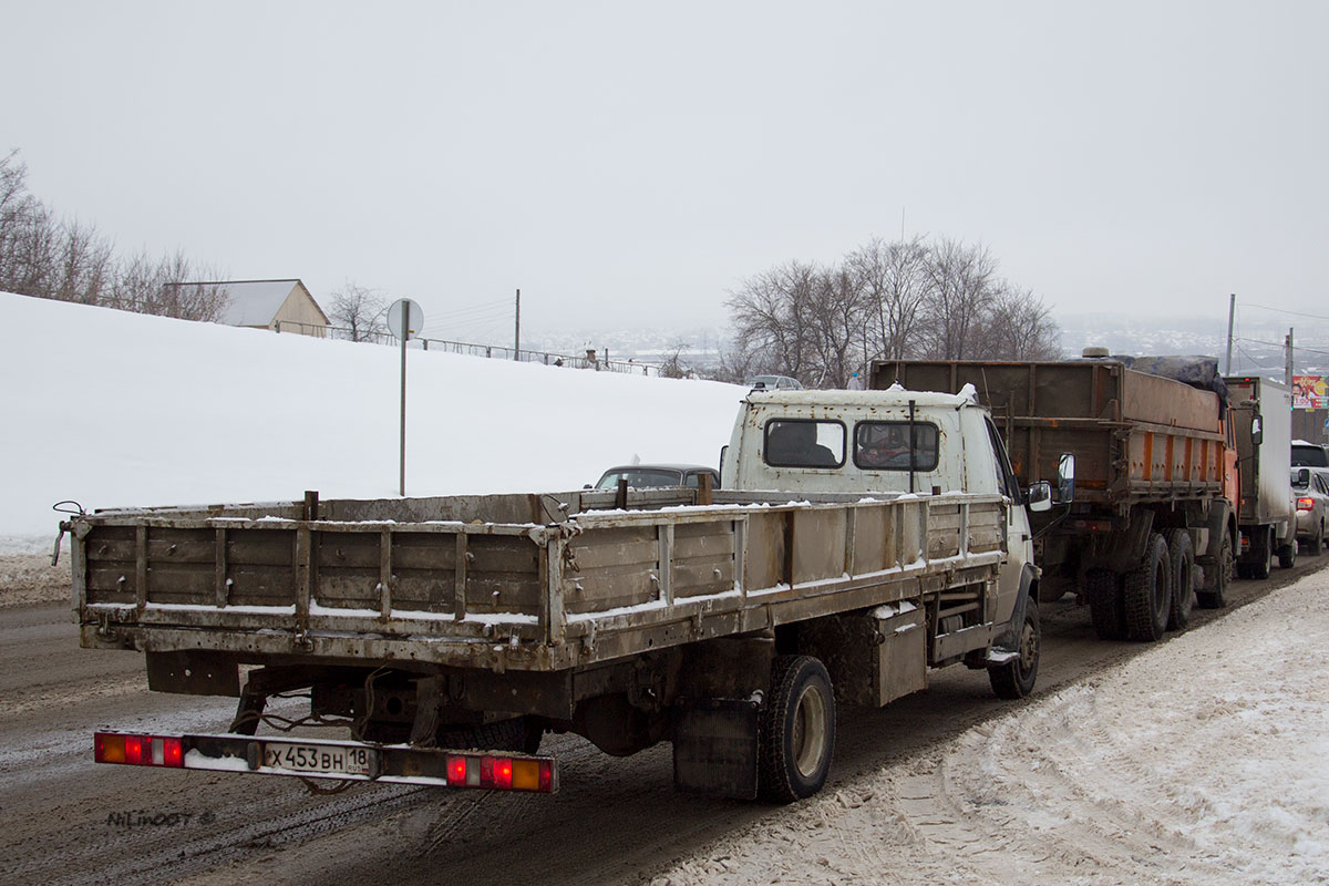 Удмуртия, № Х 453 ВН 18 — ГАЗ-33104 "Валдай"