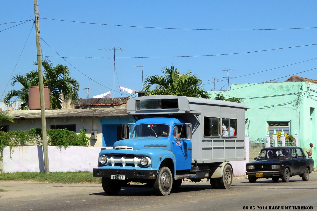 Куба, № P 043 851 — Ford F (общая модель)