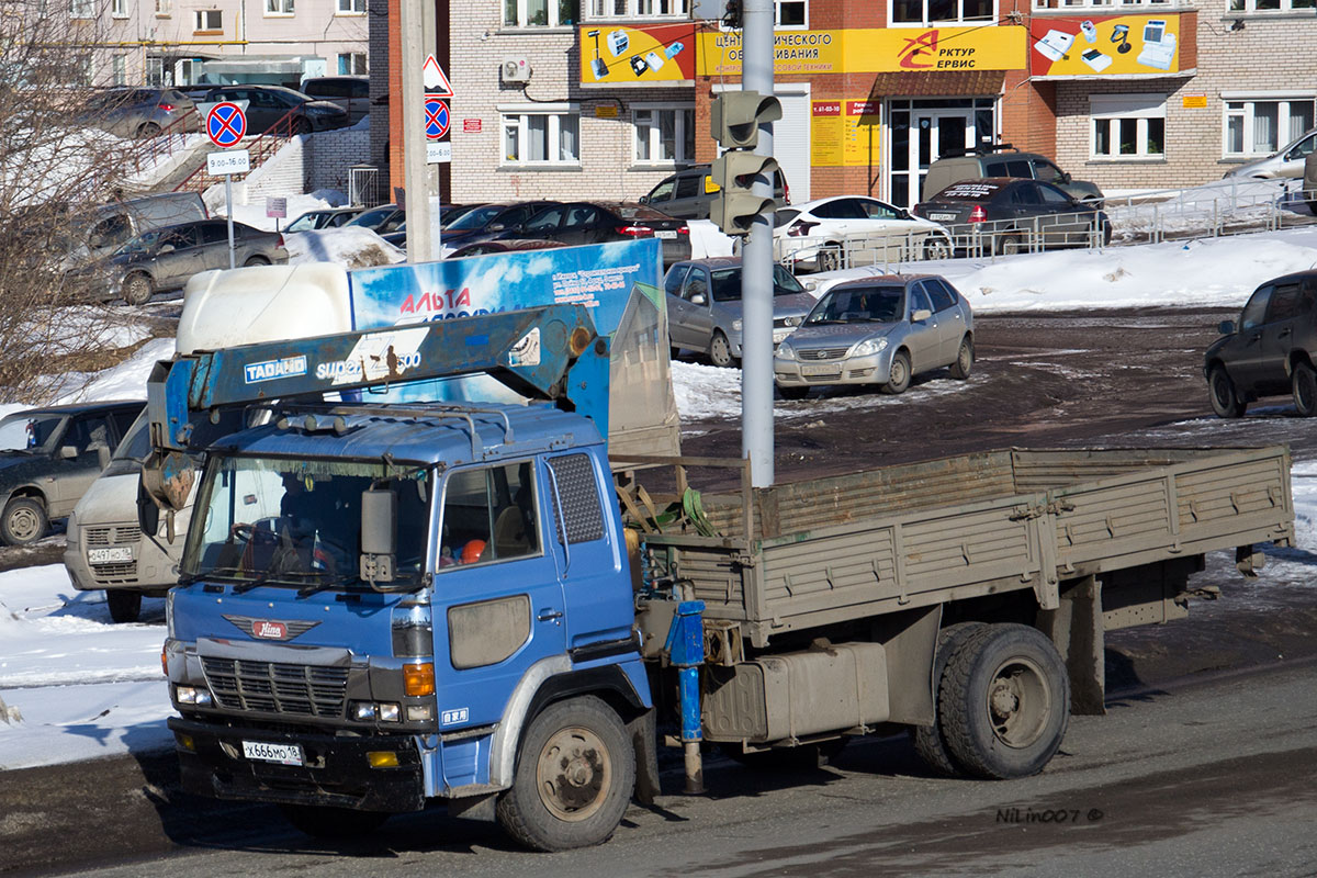 Удмуртия, № Х 666 МО 18 — Hino (общая модель)