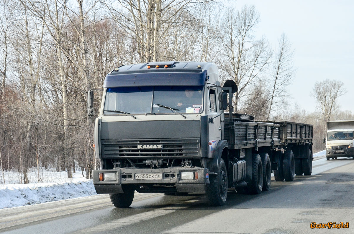 Кемеровская область, № Х 555 ОК 42 — КамАЗ-53215 [532150]