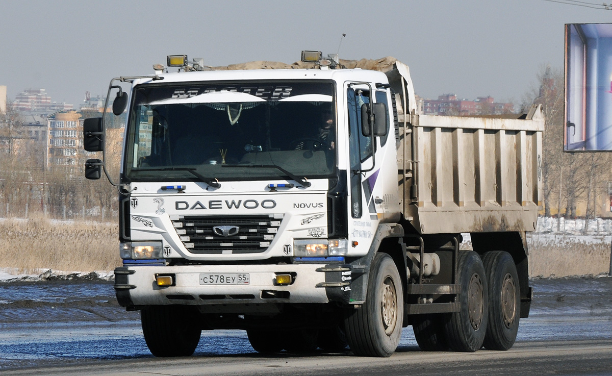 Омская область, № С 578 ЕУ 55 — Daewoo Novus