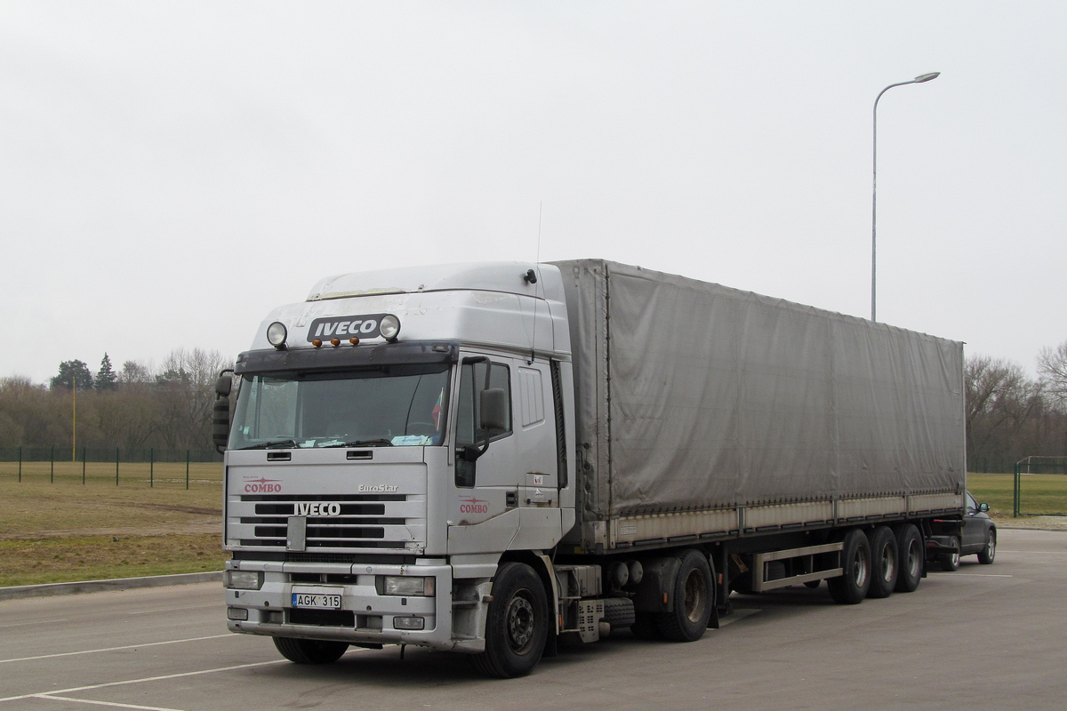 Литва, № AGK 315 — IVECO EuroStar