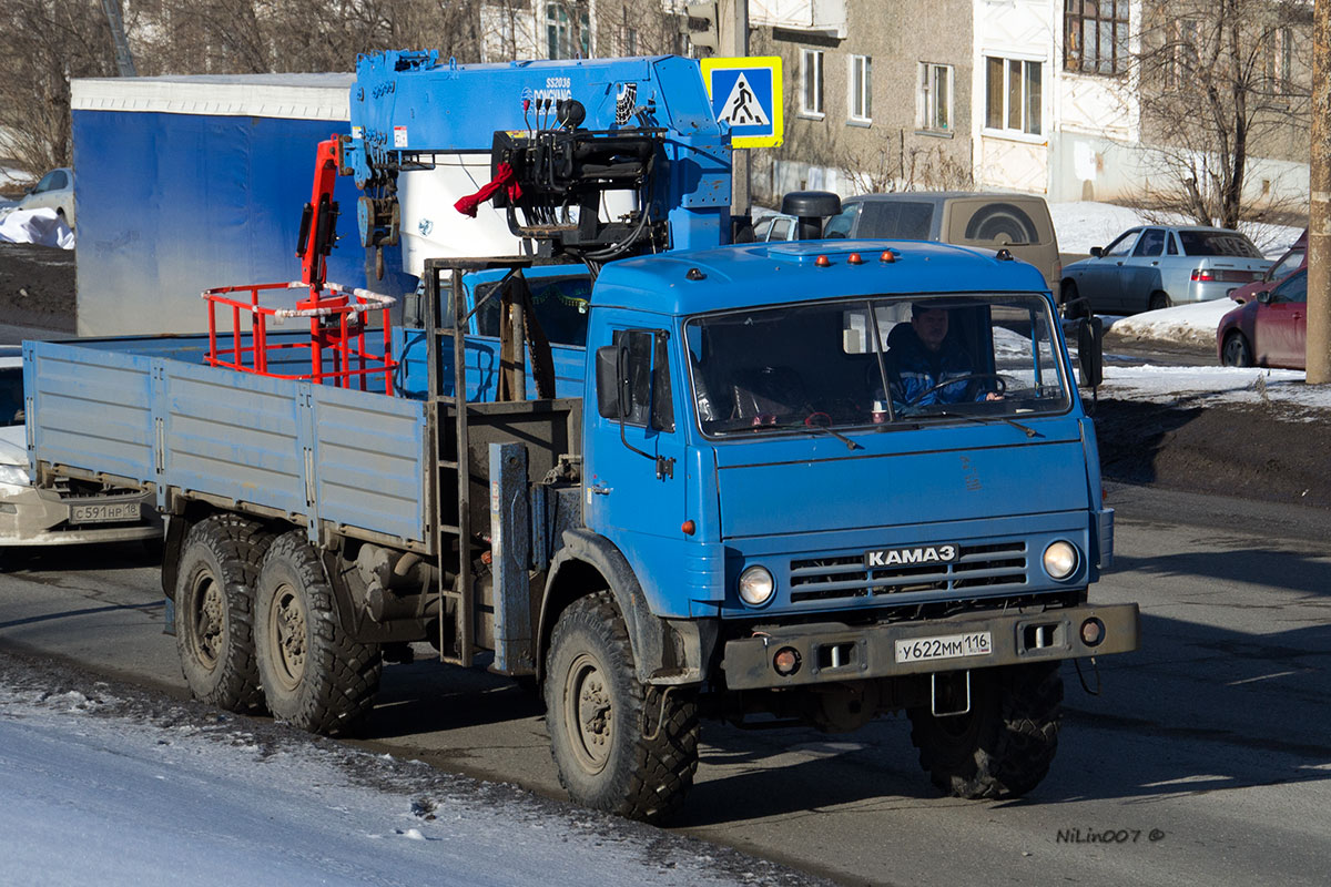 Татарстан, № У 622 ММ 116 — КамАЗ (общая модель)