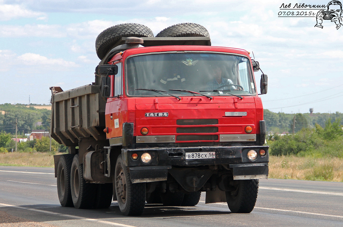 Оренбургская область, № В 878 СХ 56 — Tatra 815 S1