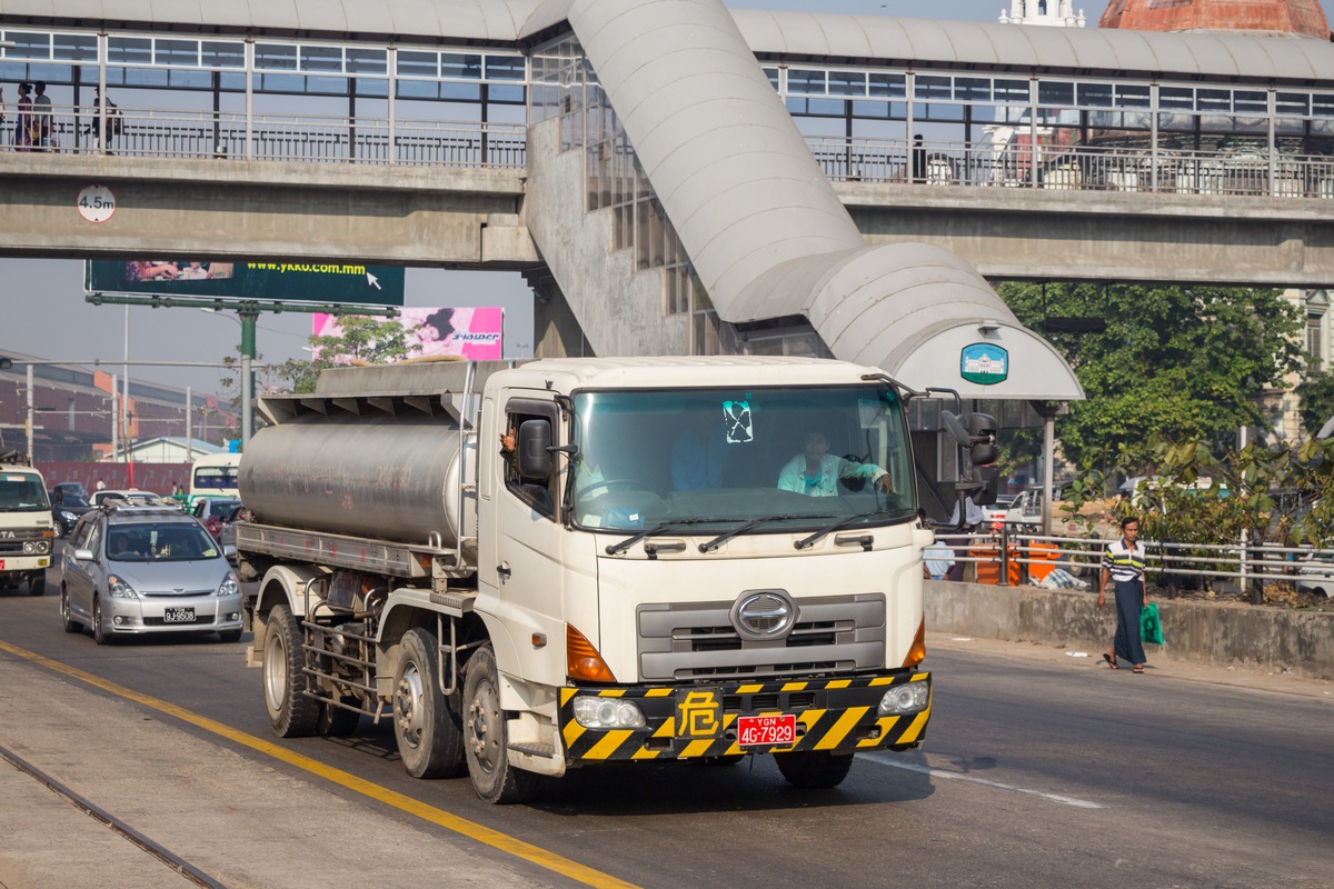 Мьянма, № 4G-7929 — Hino (общая модель)