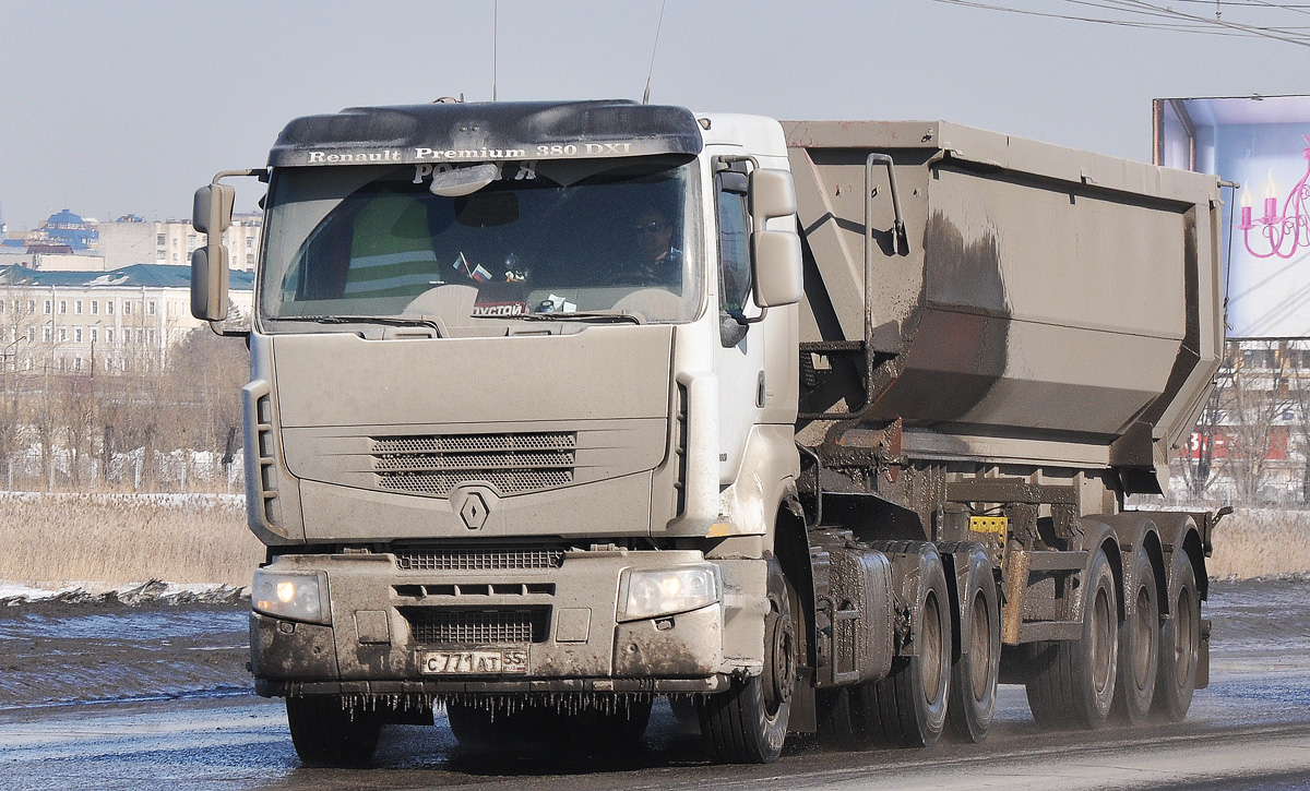 Омская область, № С 771 АТ 55 — Renault Premium Lander [X9P]