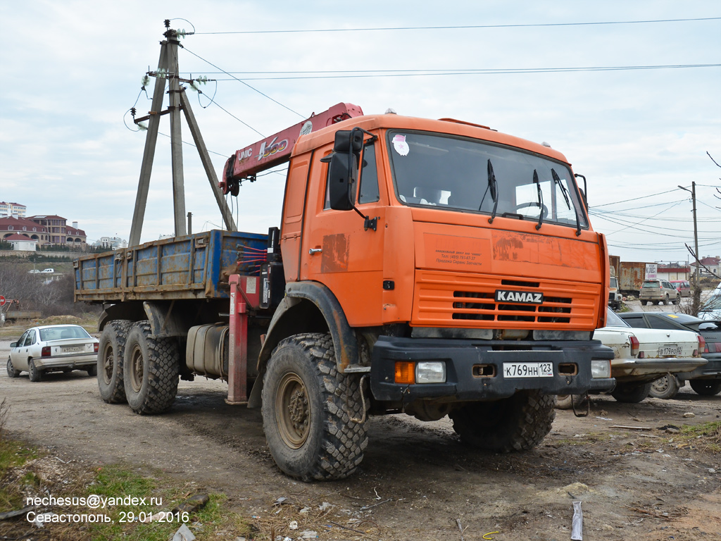 Краснодарский край, № К 769 НН 123 — КамАЗ-43118-10 [43118K]