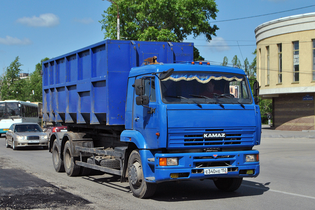 Нижегородская область, № Е 340 НЕ 152 — КамАЗ-65117 (общая модель)