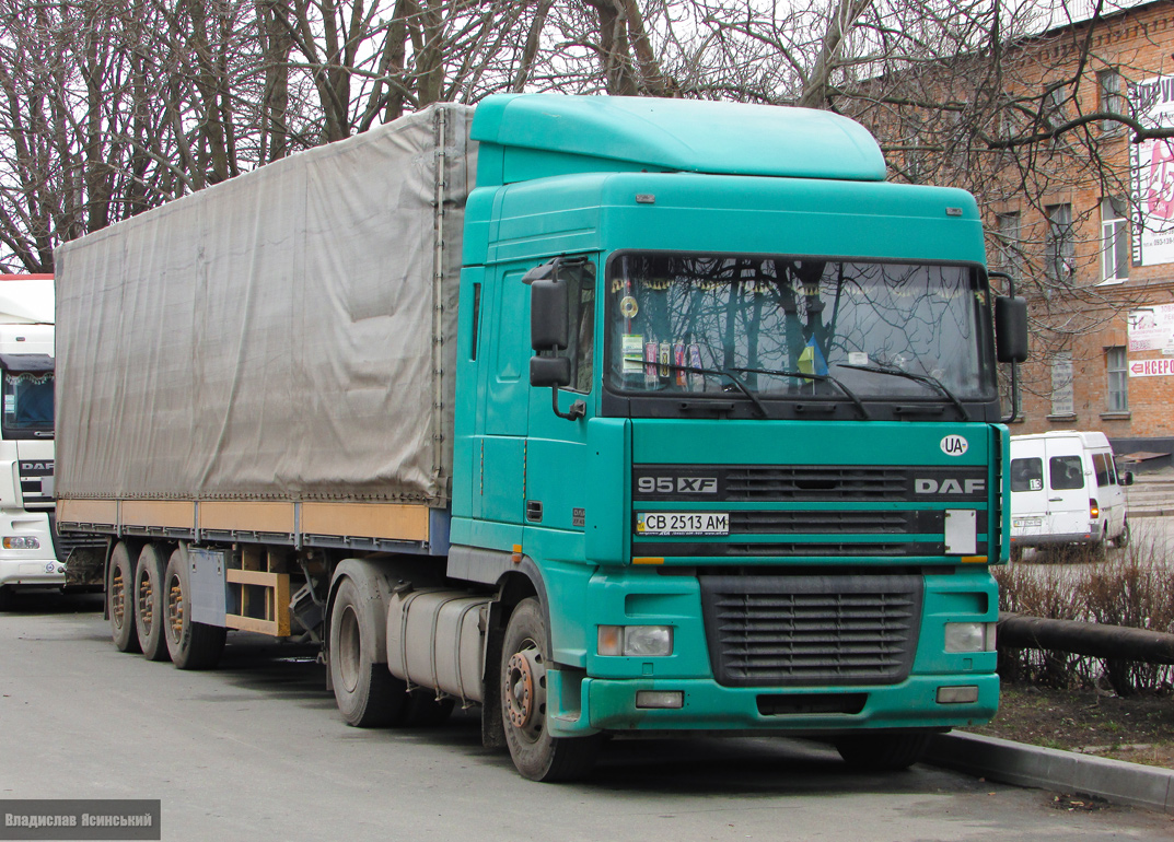 Черниговская область, № СВ 2715 АА — DAF 95XF FT