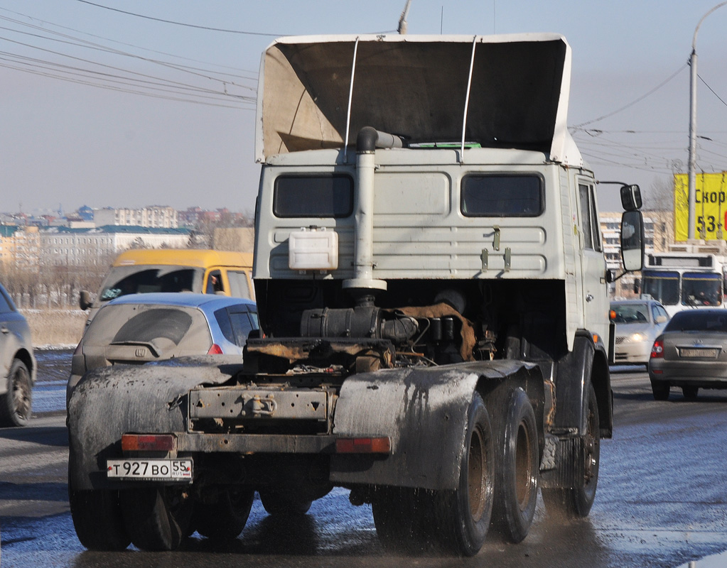 Омская область, № Т 927 ВО 55 — КамАЗ-5410