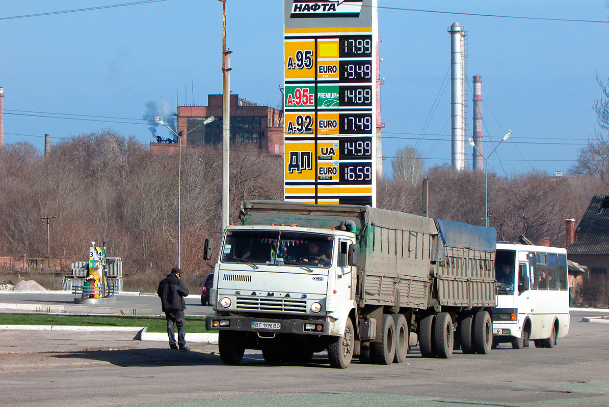 Херсонская область, № ВТ 1998 ВС — КамАЗ-5320