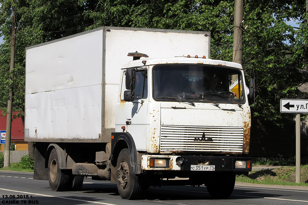 Тульская область, № С 351 УР 71 — МАЗ-5336 (общая модель)