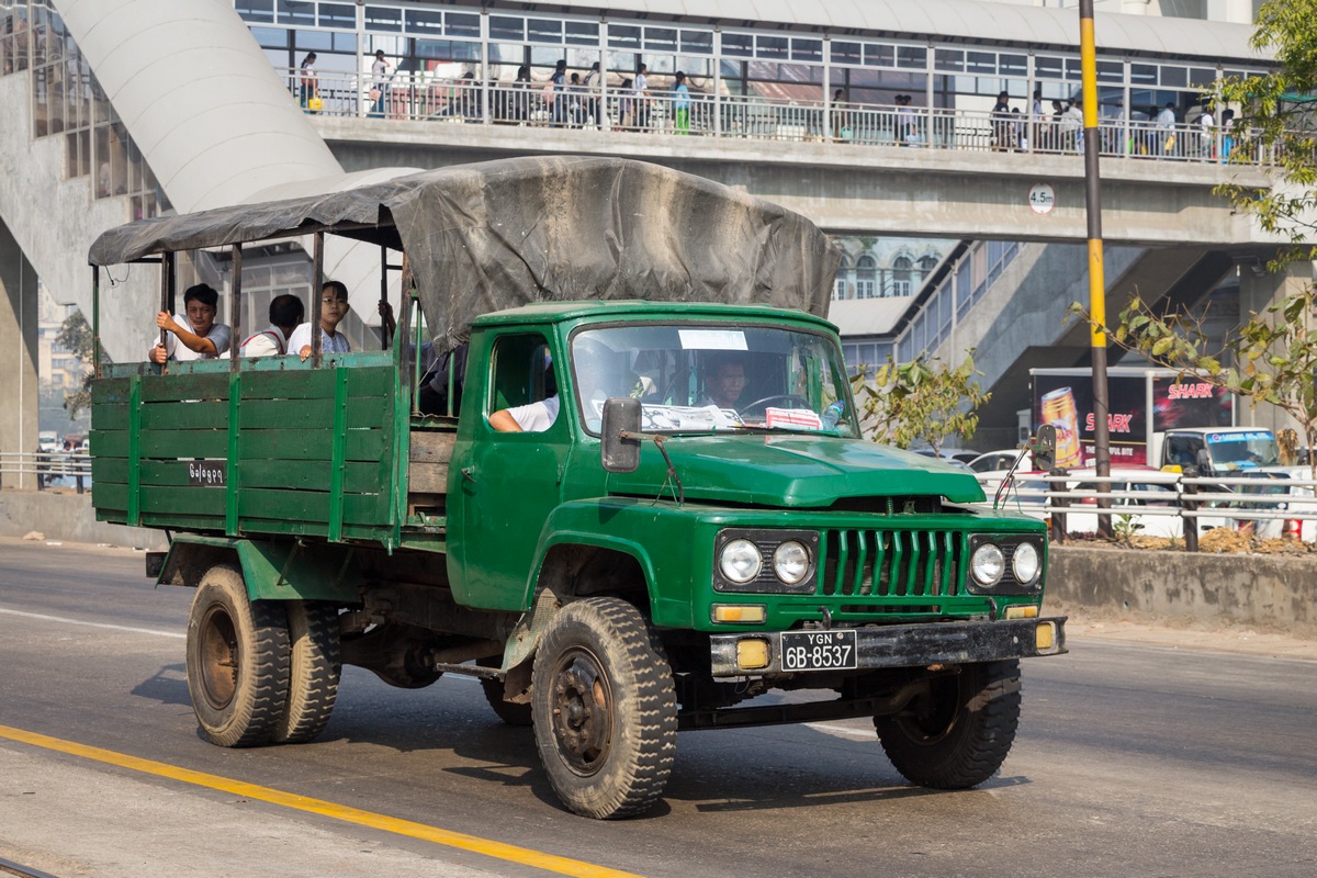 Мьянма, № 6B-8537 — Dongfeng  (общая модель)