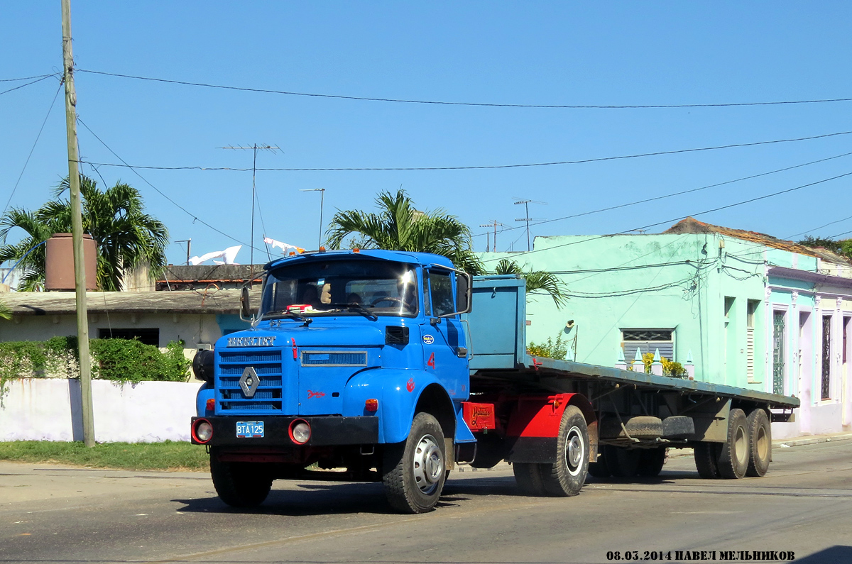 Куба, № BTA 125 — Berliet (общая модель)