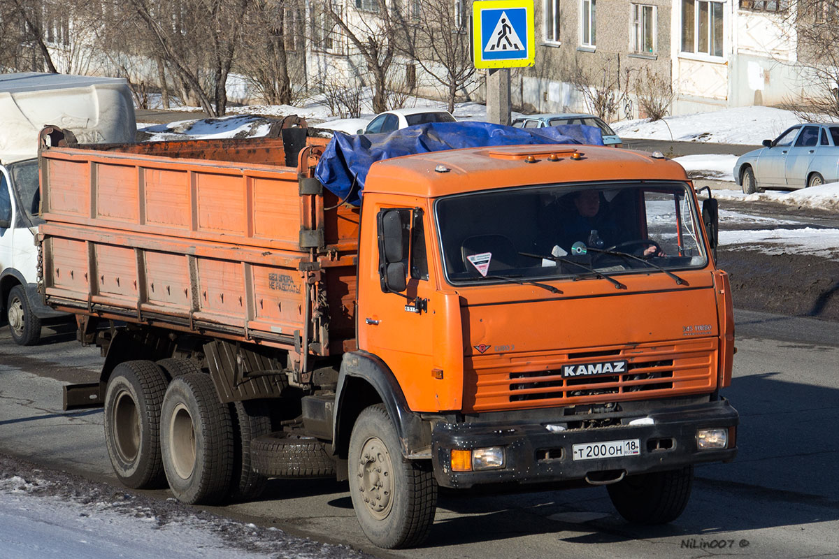 Удмуртия, № Т 200 ОН 18 — КамАЗ-65115-15 [65115R]