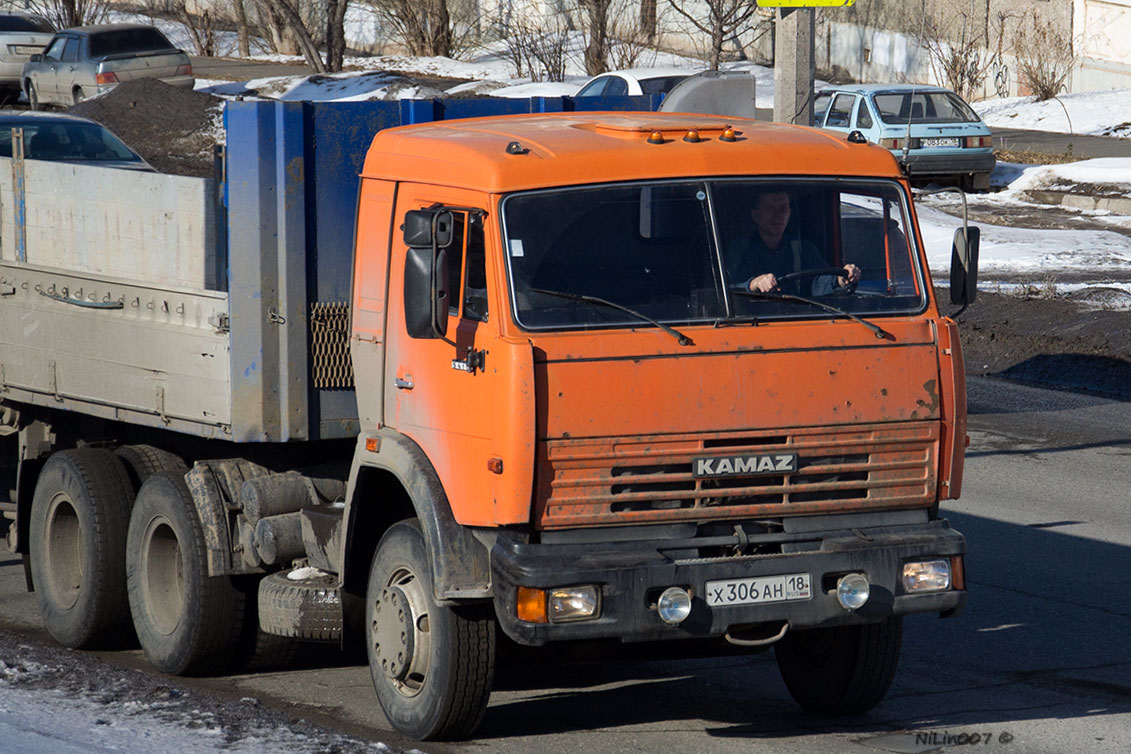 Удмуртия, № Х 306 АН 18 — КамАЗ-54115-15 [54115R]