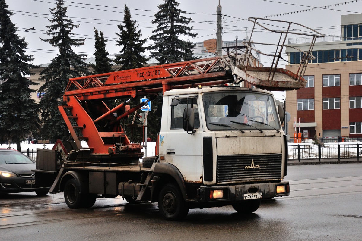 Тульская область, № Р 494 РТ 71 — МАЗ-437041 "Зубрёнок"